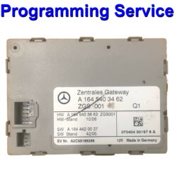 Mercedes Gateway Module ZGS |Programming / Cloning Service