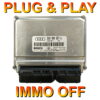 Audi A4 ECU 8E0909557A | 0261207286 | ME7.5 | *Plug & Play* Immo off 'Free running'