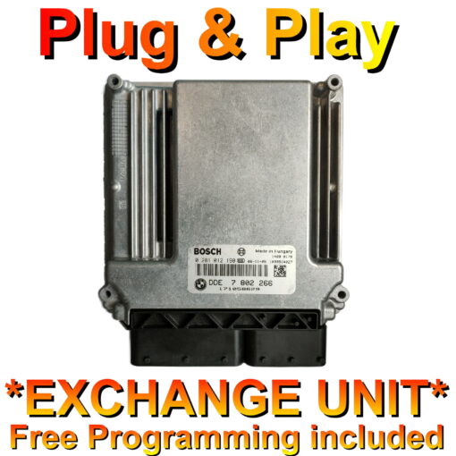 BMW 5 Series ECU Bosch 0281012190 | DDE7802266 | EDC16C1 | *Plug & Play* Exchange unit (Free Programming BY POST)