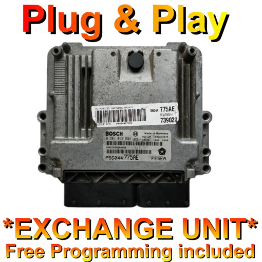 Jeep Cherokee ECU Bosch 0281012594 | P56044775AE | *Plug & Play* Exchange unit (Free Programming BY POST)