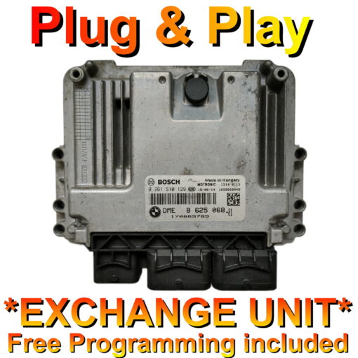 BMW Mini Cooper ECU Bosch 0261S10129 | DME8625068 | *Plug & Play* Exchange unit (Free Programming BY POST)