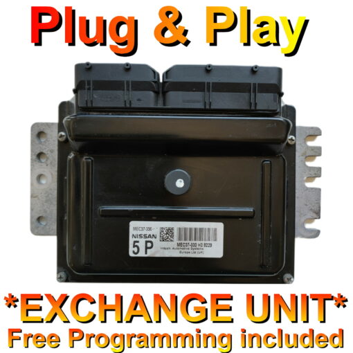 Nissan ECU MEC37-330 | 5P | *Plug & Play* Exchange unit (Free Programming BY POST)