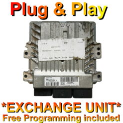 Peugeot Citroen ECU S180123001 | HW9666681180 | SID807EVO | *Plug & Play* Exchange unit (Free Programming – BY POST!)