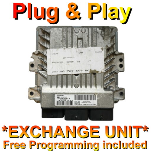 Peugeot Citroen ECU S180123001 | HW9666681180 | SID807EVO | *Plug & Play* Exchange unit (Free Programming – BY POST!)