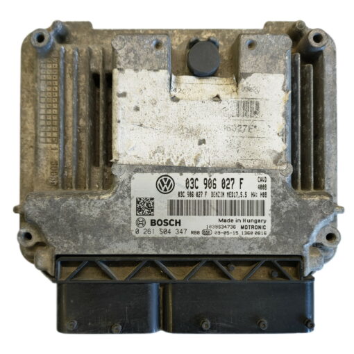 VW AUDI SEAT SKODA ECU 0261S04347 | 03C906027F | MED17.5.5 | *Plug & Play* Exchange unit - Unit supplied only - No service required