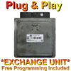 VW Golf MK5 ECU Siemens 03G906018DF | 5WP45517AE | PPD1.2 | *Plug & Play* Free programming - BY POST! - Exchange unit