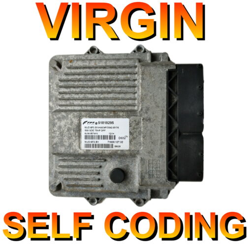 Fiat 500 ECU Magneti Marelli 51818295 | MJD6F3.B1 | HW04P | Virginised Self coding unit *Plug & Play*