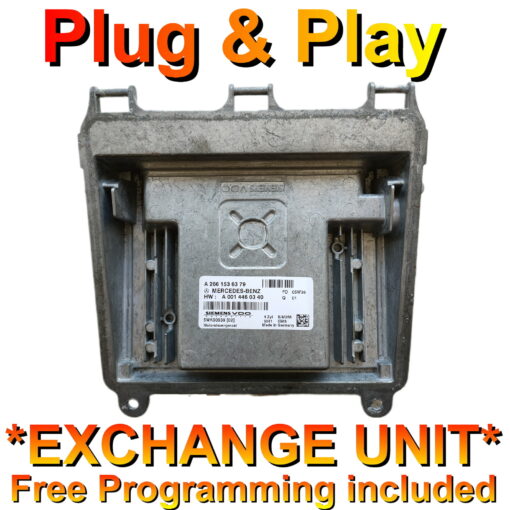 Mercedes ECU A2661536379 | 5WK90938 | SIM266 | *Plug & Play* Exchange unit (Free Programming BY POST)