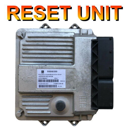 Vauxhall Opel Corsa ECU Magneti Marelli | MJD6O3.SO | 55568385 | HW03A | *Tech2 Reset* Programming available