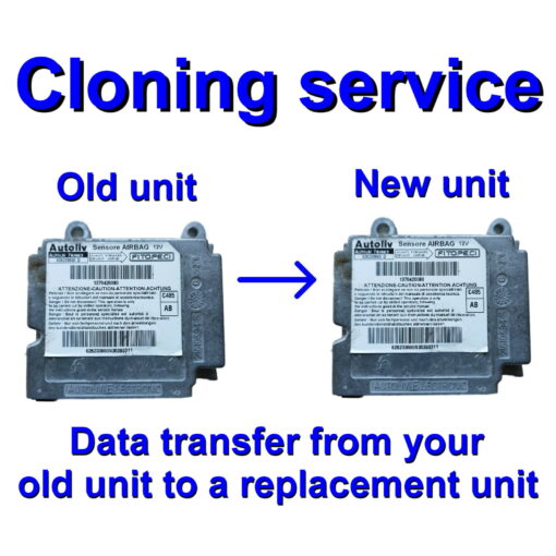 Peugeot Bipper - Fiat Fiorino Airbag ECU Autoliv 626233600D | 1371420080 | Programming / Reset / Repair Service - Cloning service only (No unit supplied)