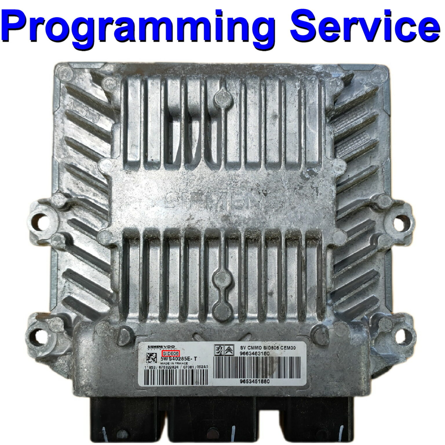 Citroen Peugeot Ecu Siemens Sid806 Programming Service Buy Now