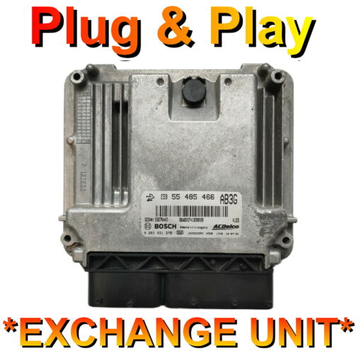 Vauxhall Opel ECU 0281031379 | 55485466 | AB3G | Plug+Play  Exchange unit