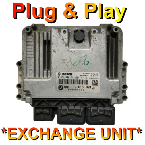 BMW Mini Cooper ECU Bosch 0261201709 | DME7600076 | MEV17.2 | *Plug & Play* Exchange unit - Unit supplied + Cloning service (Exchange unit) (eBay)