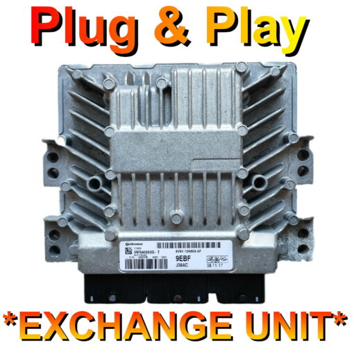 Ford ECU 5WS40583G-T | 8V41-12A650-AF | 9EBF | SID206  Plug+Play  Exchange unit