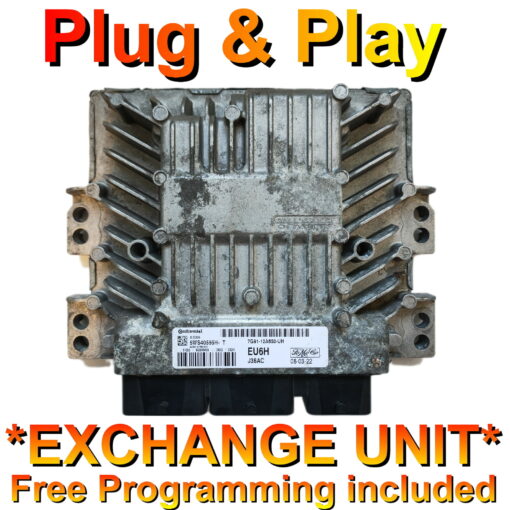 Ford ECU 5WS40595H-T | 7G91-12A650-UH | EU6H | *Plug & Play* Exchange unit (Free Programming BY POST)