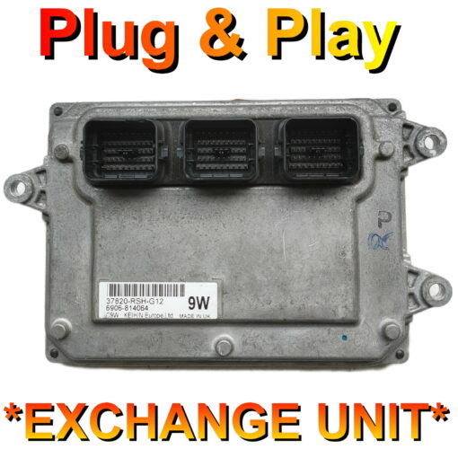 Honda Civic ECU 37820-RSH-G12 | 6906-814064 | 9W *Plug + Play* Exchange unit