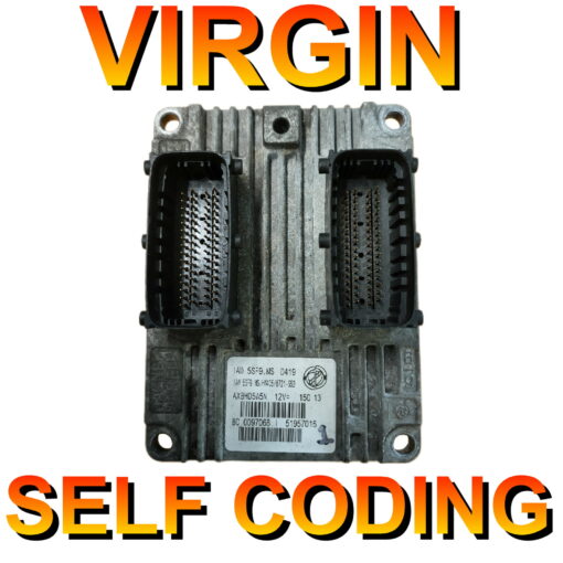 Fiat 500 ECU IAW5SF9.MS | HW405 | 51957016 | *Virginized* Self coding unit *Plug & Play*