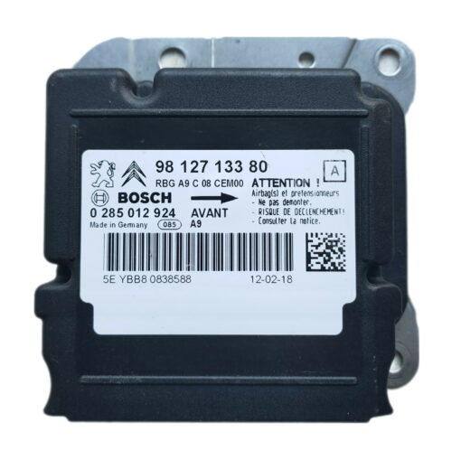 Peugeot 208 Airbag ECU 0285012924 | 9812713380 *CRASH DATA FREE*