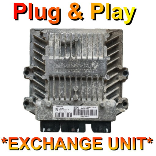 Citroen Toyota ECU Siemens 5WS40168H-T | 9661097080 | SID805 | *Plug + Play* Exchange unit