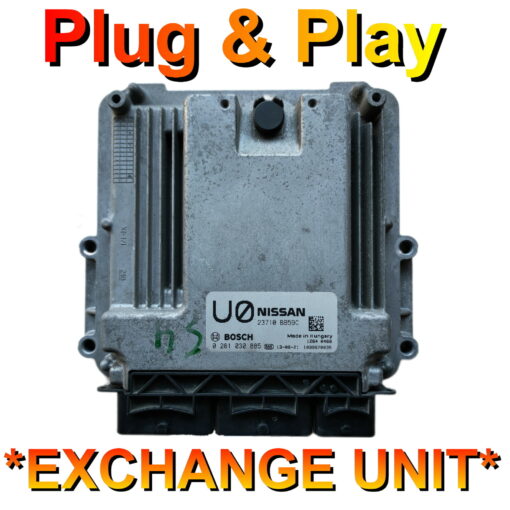 Renault ECU Bosch 0281030885 | 23710BB59C | U0 | EDC17C42 | *Plug & Play* Exchange unit