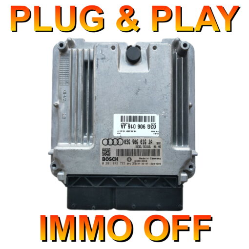 Audi A4 ECU Bosch 0281012723 | 03G906016JA | EDC16U31 | *Plug + Play* Immo off 'Free running'