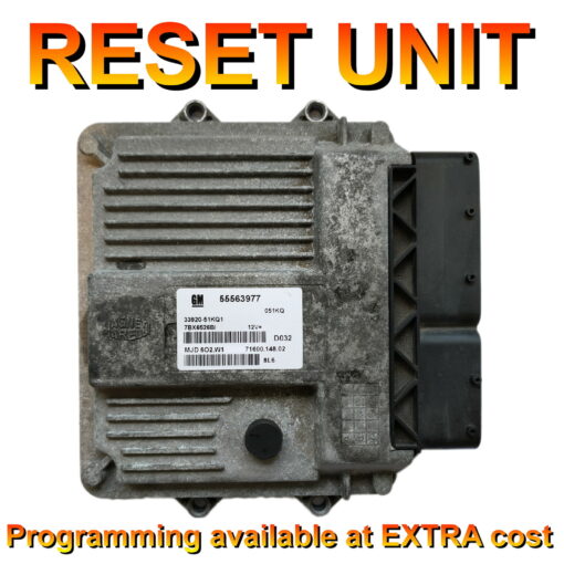 Vauxhall Opel | Suzuki ECU 55563977 | MJD6O2.W1 | *RESET* Programming available - BY POST! - Unit supplied - Reset (eBay)