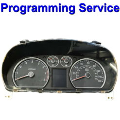 Hyundai Instrument cluster - Programming Service