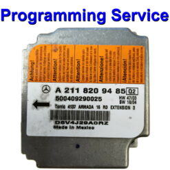 Mercedes Airbag ECU A2118209485 | Temic 500409290025 - Programming / Reset / Repair Service