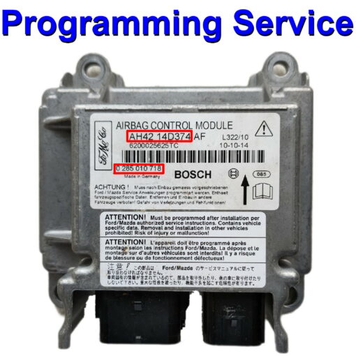 Ford Airbag ECU Bosch 0285010718 | AH42 14D374 - Programming / Reset / Repair Service