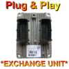 Fiat Punto 1.2 ECU Magneti Marelli IAW5SF3.M1 | 51798649 | HW300 | Plug + Play Exchange unit