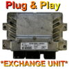 Ford ECU Continental EMS2102 | S180047003 | 8V21-12A650-TG | 0TAG | Plug+Play Exchange unit