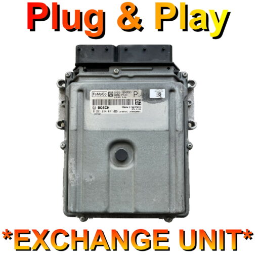 Jaguar XF ECU Bosch EDC17CP11 | 9X2Q-12A650-PAE | 0281014671 | Plug+Play Exchange unit