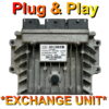 Peugeot Citroen ECU HW9663548180 | 9665843380 | DCM3.4 | Plug+Play Exchange unit