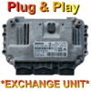 Peugeot Citroen ECU Bosch 0261208905 | 9663518980 | ME7.4.5 | Plug+Play Exchange unit