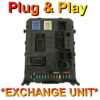 Peugeot Citroen BSI BCM Body Control Module 981218858002 | BSI04EV2 KE1 | Plug+Play Exchange unit (Free Programming – BY POST!)