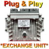 Peugeot Citroen ECU DCM3.4 | 28129202 | HW9663548180 | 9665465580 | Plug+Play Exchange unit