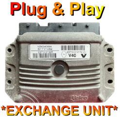 Renault ECU Valeo 237100132R | 237100131R | V29004369A | V40 | Plug+Play Exchange unit