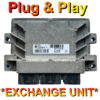 Renault ECU EMS3110 | S180042157A | 237101907R | Plug+Play Exchange unit