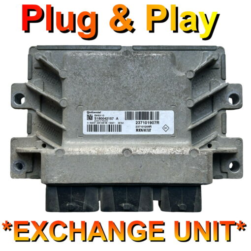 Renault ECU EMS3110 | S180042157A | 237101907R |  Plug+Play  Exchange unit