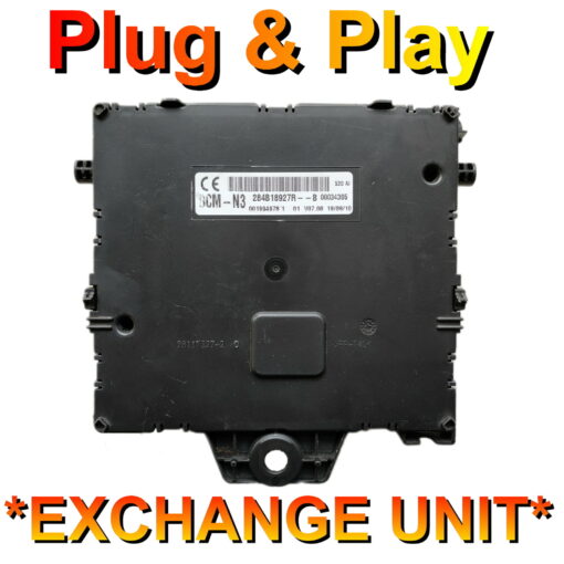 Renault BSI | Body Control Module 284B18927R | BCM-N3 | Plug+Play Exchange unit