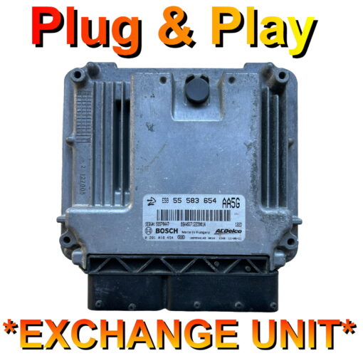 Vauxhall Opel Insignia ECU 0281018454 | 55583654 | AA5G | EDC17 | Plug + Play Exchange unit