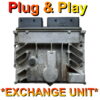 Vauxhall Meriva ECU E87 | 55581805 | AA2R | Serv:55579237 | Plug+Play Exchange unit