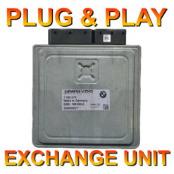 BMW ECU Siemens MSD80.2 | 7580279 | 5WK93637 | Plug+Play Exchange unit