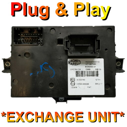 Fiat Ducato BCM 1371887080 | BCM250L.01 | Plug+Play | Exchange Unit