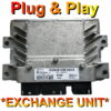 Ford ECU Continental EMS2103 | S180049001 | AV21-12A650-HE | 0HAE | Plug+Play Exchange unit