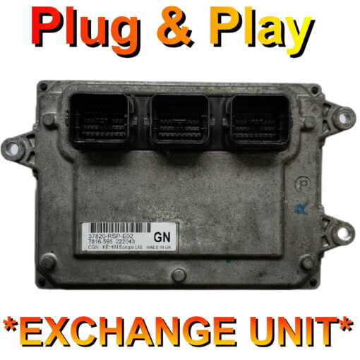 Honda ECU 37820-RSA-E02 | 7816-595 | GN | Plug+Play | Exchange Unit