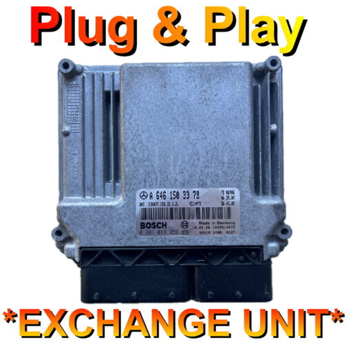 Mercedes ECU 0281013459 | A6461503378 | CR3.31 | Plug+Play | Exchange Unit