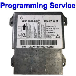 Mercedes Airbag ECU Continental A2049012704 | 5WK44739 | Programming / Reset / Repair Service