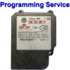 VW SEAT Skoda Audi  Airbag ECU | 6Q0909605A | 5WK42867 | Crash data reset / Programming / Cloning / Repair Service