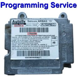 Peugeot Bipper - Fiat Fiorino Airbag ECU Autoliv 626233600D | 1376420080 | Programming / Reset / Repair Service
